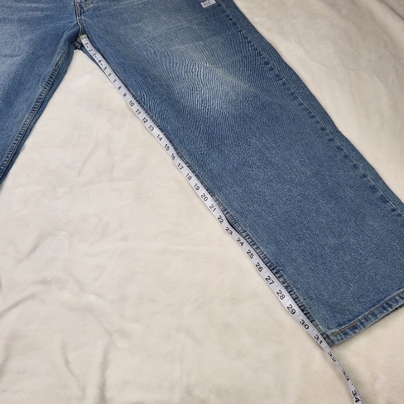 Men's Levi's 550 Relaxed-Fit Stretch Straight Blue Jeans 44x32 New Big & Tall - Picture 9 of 16